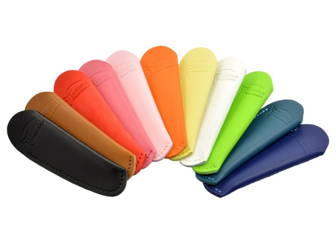 Laguiole pliant, 12 cm, acier Damas, lame & tire-bouchon, mitres inox mat, manche bois d'ébène