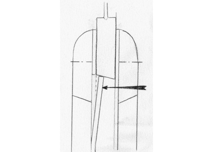 Laguiole Pliant de Chasse, 13.5 cm, plein manche, bois d'olivier