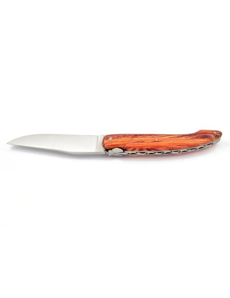 Laguiole Pliant de Chasse, 13.5 cm, plein manche, bois de rose