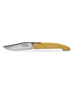 Laguiole Pliant de Chasse, 13.5 cm, plein manche, buis 2