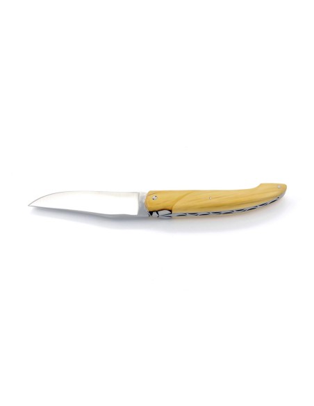 Laguiole Pliant de Chasse, 13.5 cm, plein manche, buis