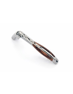 Sommelier Laguiole manche galbé, bois de violette, 1 mitre inox mat 2