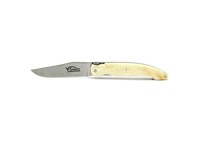 Laguiole Pliant de Chasse, 13.5 cm, plein manche, buis