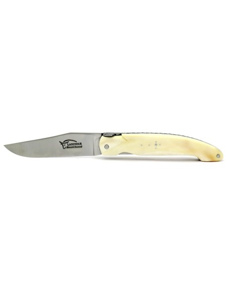 Laguiole Pliant de Chasse, 13.5 cm, plein manche, buis