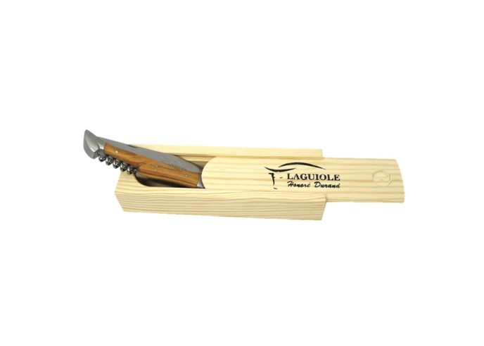Boîte de rangement pour couteau pliant et sommelier