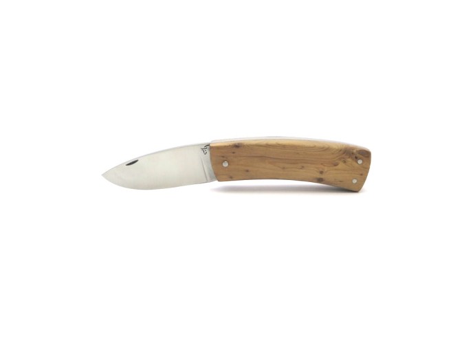 Laguiole Pliant de Chasse Custom, 9 cm, plein manche,genévrier
