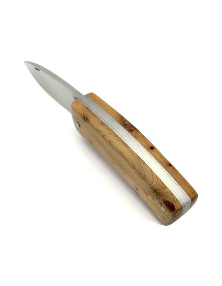 Laguiole Jagdmesser custom, 9 cm,Voller Griff aus Wacholderholz
