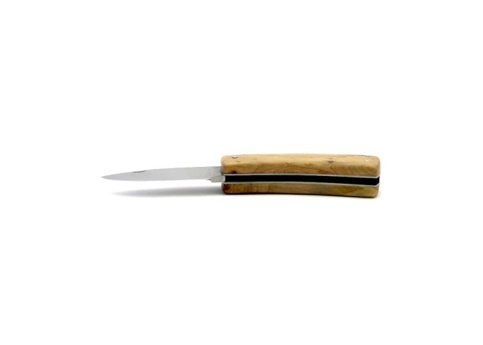 Laguiole Pliant de Chasse Custom, 9 cm, plein manche,genévrier