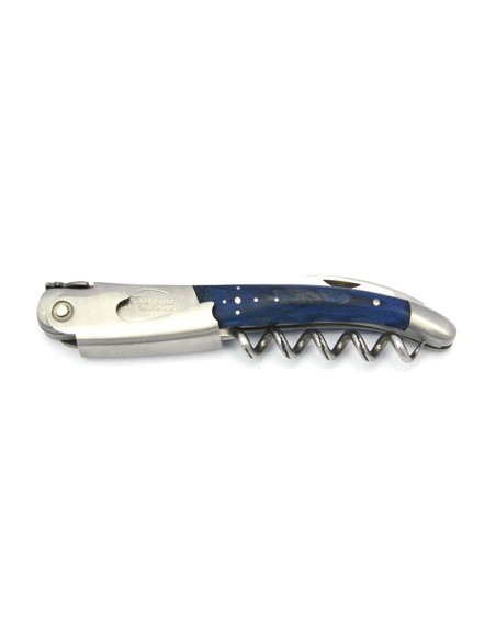 Laguiole sommelier / wine opener Honoré Durand | Blue beech handle