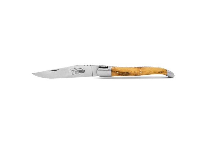 Laguiole 12 cm, bécasse, lame seule, manche en genévrier