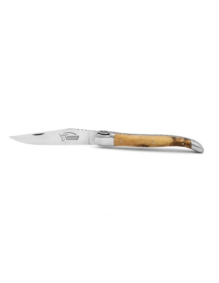 Laguiole 12 cm, abeille fraisée n°2, manche en genévrier