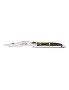 Laguiole, 10 cm, Freimaurermotiv, Hornspitze 2