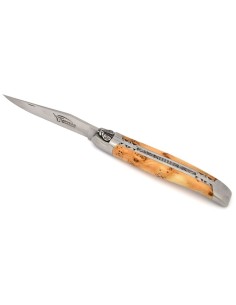 Laguiole pliant de collection, manche en genévrier - Honoré Durand 2