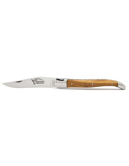 Collector's pocket knife Laguiole, olivewood handle