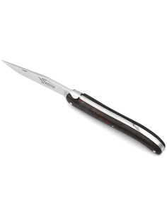 Laguiole Klappmesser, 12cm, Geschmiedete Biene, voller Griff aus rot Carbonfaser, ohne Hirtenkreuz 2