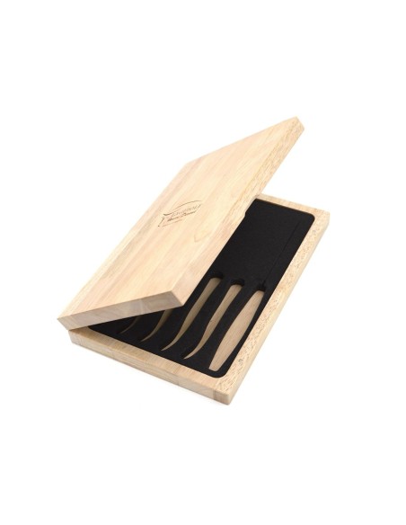 Prestige storage case for 6 Laguiole table knives