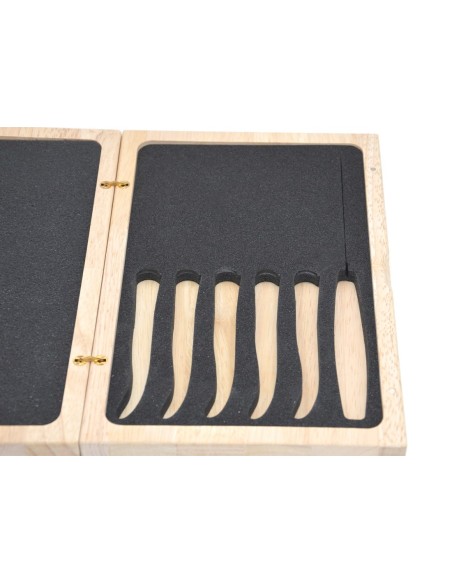 Prestige storage case for 6 Laguiole table knives