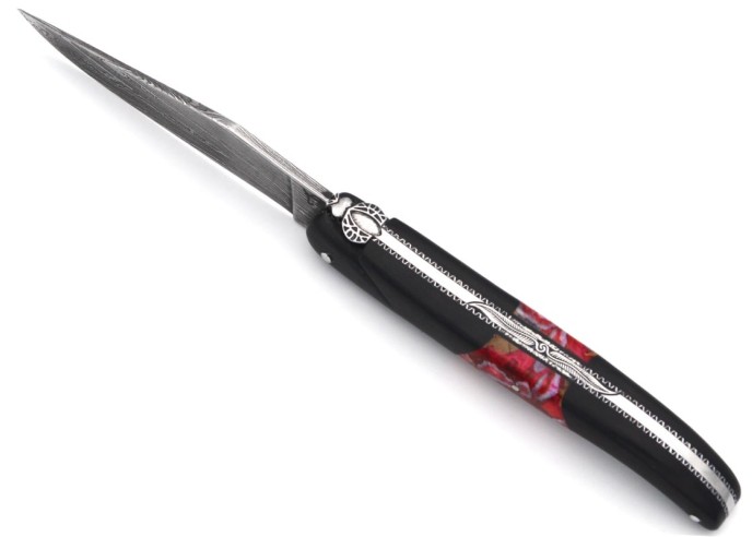 Laguiole Ebony with Mammoth molar insert