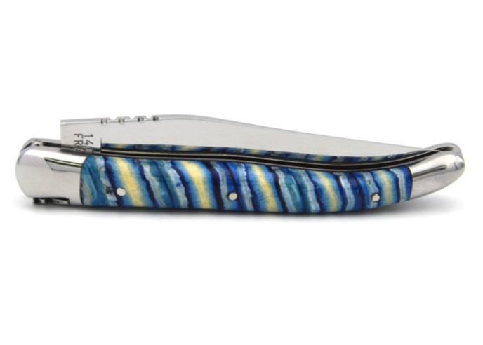 Collector's pocket knife Laguiole, mammoth molar