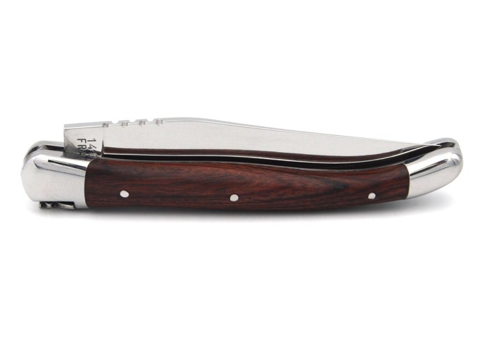 Couteau Laguiole pliant avec manche 11 cm en bois de violette