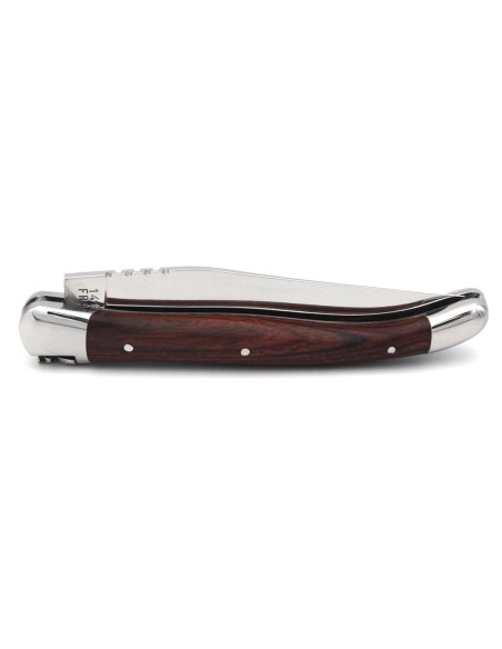 Couteau Laguiole pliant avec manche 11 cm en bois de violette