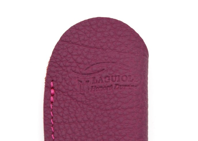 Taschenlederetui für Klappmesser, violett