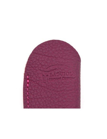 Taschenlederetui für Klappmesser, violett