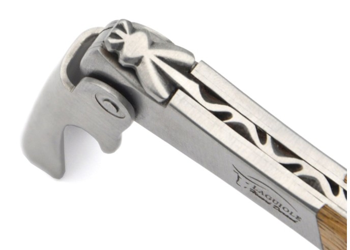 Laguiole sommelier/wine opener Honoré Durand | Barrel oak handle