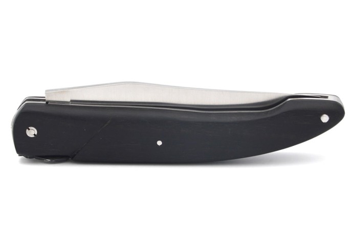 Laguiole hunting knife, 13.5 cm, ebony full handle