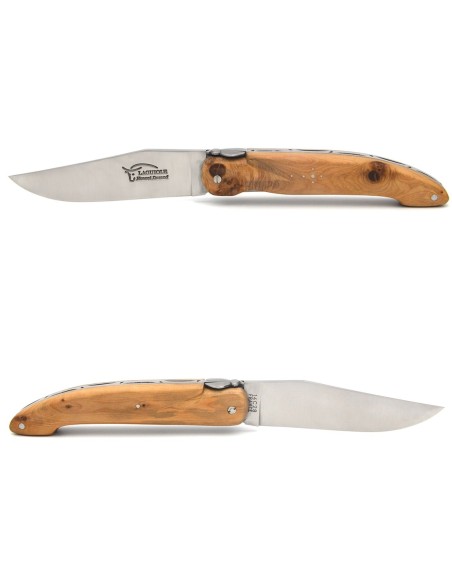 Laguiole-Jagdmesser, 13,5 cm,  Voller Griff aus Wacholderholz
