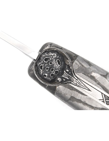 The meteorite - Laguiole knife, full meteorite handle