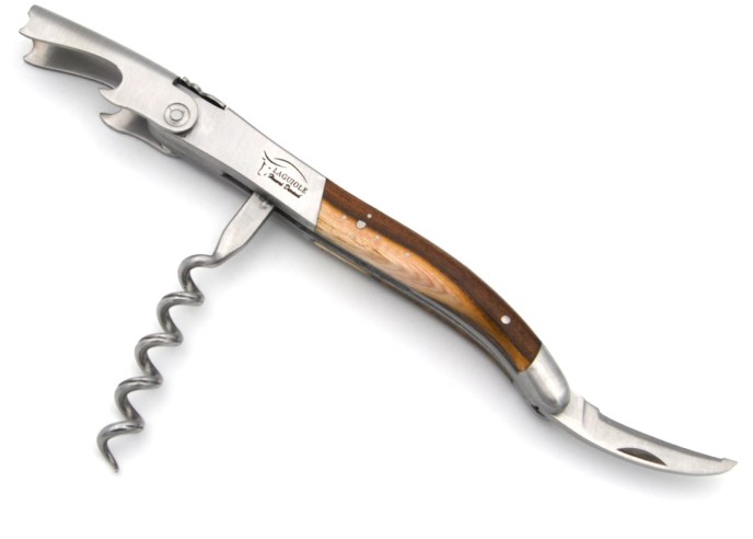 Laguiole sommelier wine opener Honoré Durand | Pistachio handle