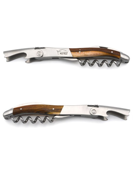 Laguiole sommelier wine opener Honoré Durand | Pistachio handle