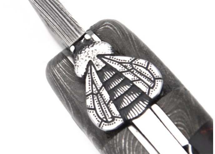 Molaire de  Mammouth rose avec mitres Damas
