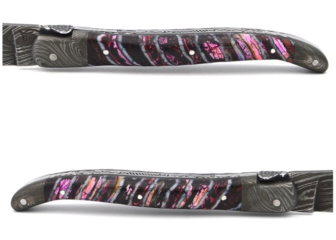 Molaire de  Mammouth rose avec mitres Damas
