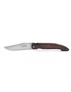 Laguiole Pliant de Chasse, 13.5 cm, plein manche, bois de violette 2