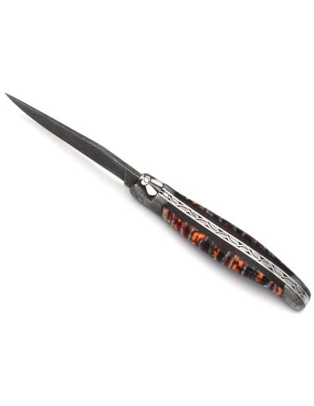 Molaire de  Mammouth orange avec mitres Damas