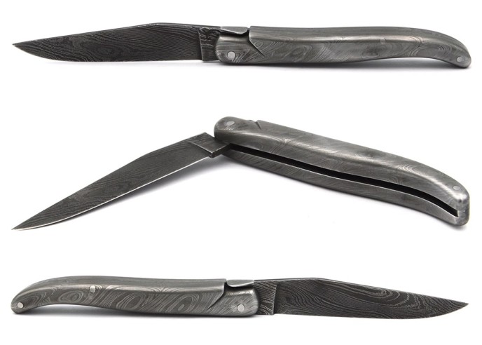 Laguiole "Sauvage" 12 cm - Damas intégral