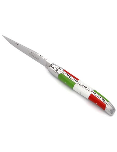 Laguiole Klappmesser 12cm, Modell Italien, Geschmiedete Biene