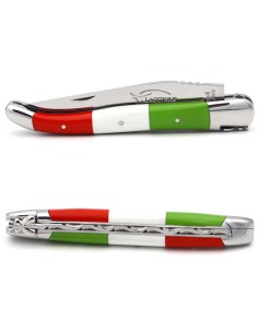 Laguiole pliant 12 cm, modèle Italie, abeille forgée, lame seule