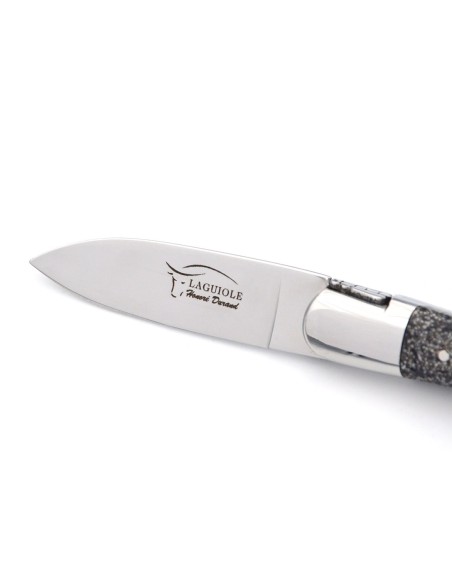 Laguiole Austernmesser, Griff aus Muschelschalen