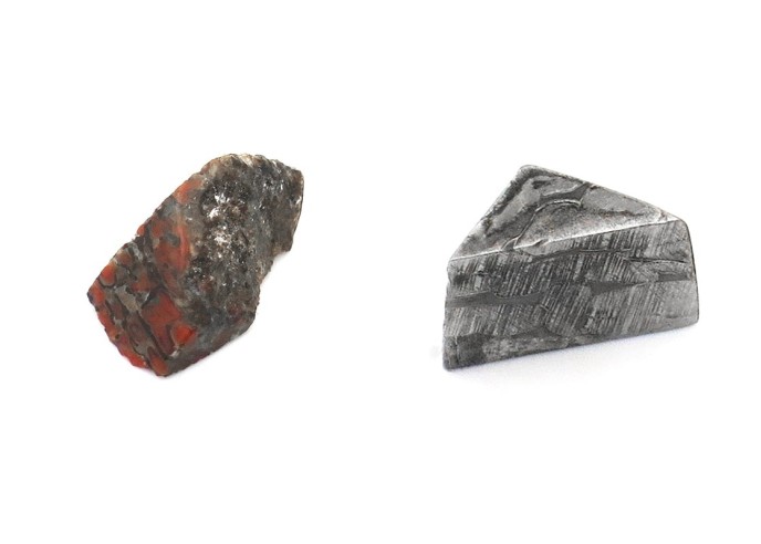 The dinosaur - Sauropod bone and meteorite Laguiole knife
