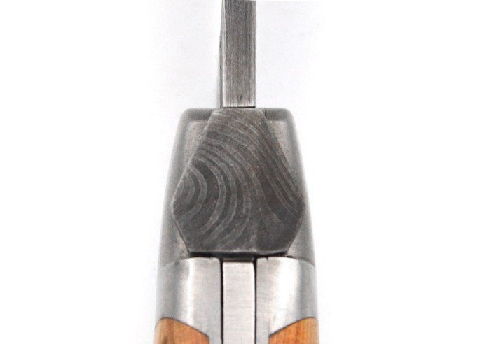 Laguiole Klappmesser, Damast, Damaststahlbiene