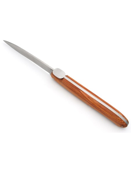 Laguiole "Antike", 21 cm, glatte geschmiedete Biene, Rosenholz