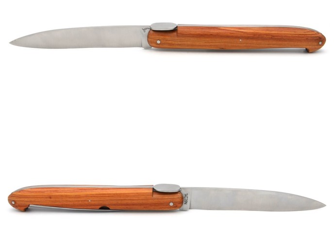 Laguiole pocket knife "Antique" 21 cm, smooth bee, rosewood handle