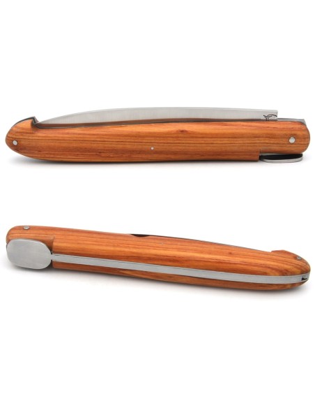 Laguiole "Antike", 21 cm, glatte geschmiedete Biene, Rosenholz