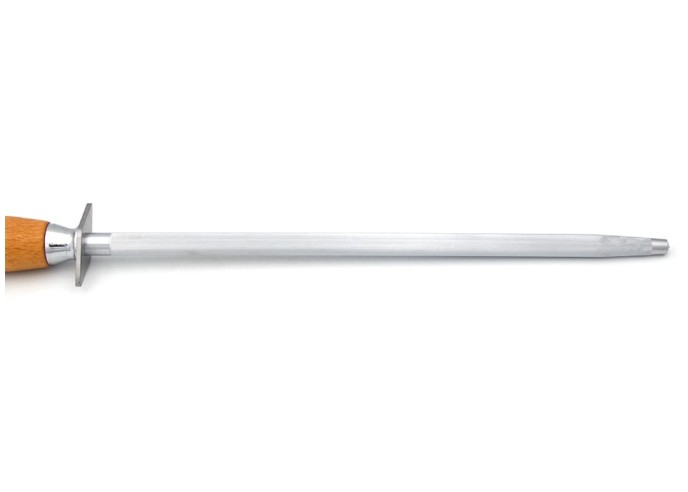Wetzstahl. Runder Bohrer für Innengebrauch. Länge 30 cm