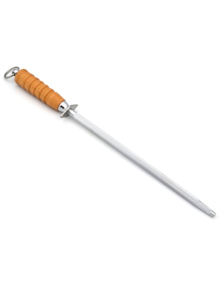 Honing steel, round drill for domestic use, length 30 cm