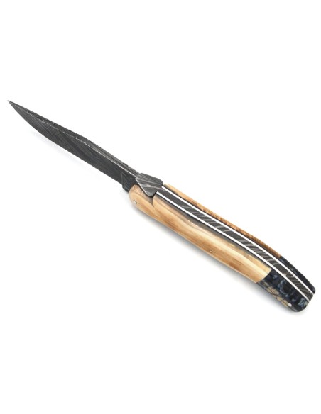 Laguiole Klappmesser, 16cm, Federraste in Pumpe