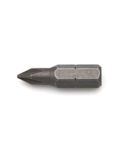 PZ1 screwdriver bit for stainless steel screws.